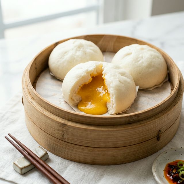 Custard buns
