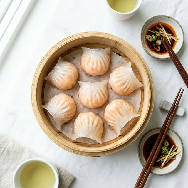 Crystal Har Gow shrimp dumplings